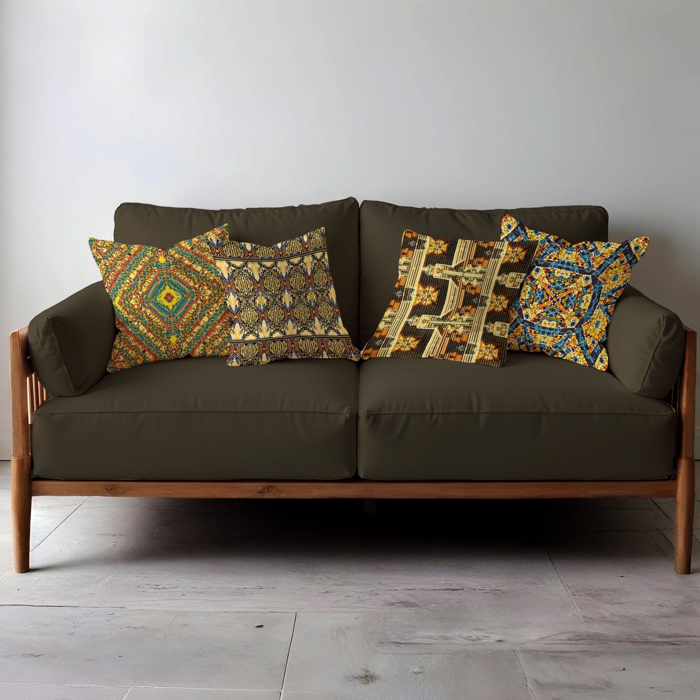 Mosaic Mirage Luxury Scatter Covers (Set of 4)