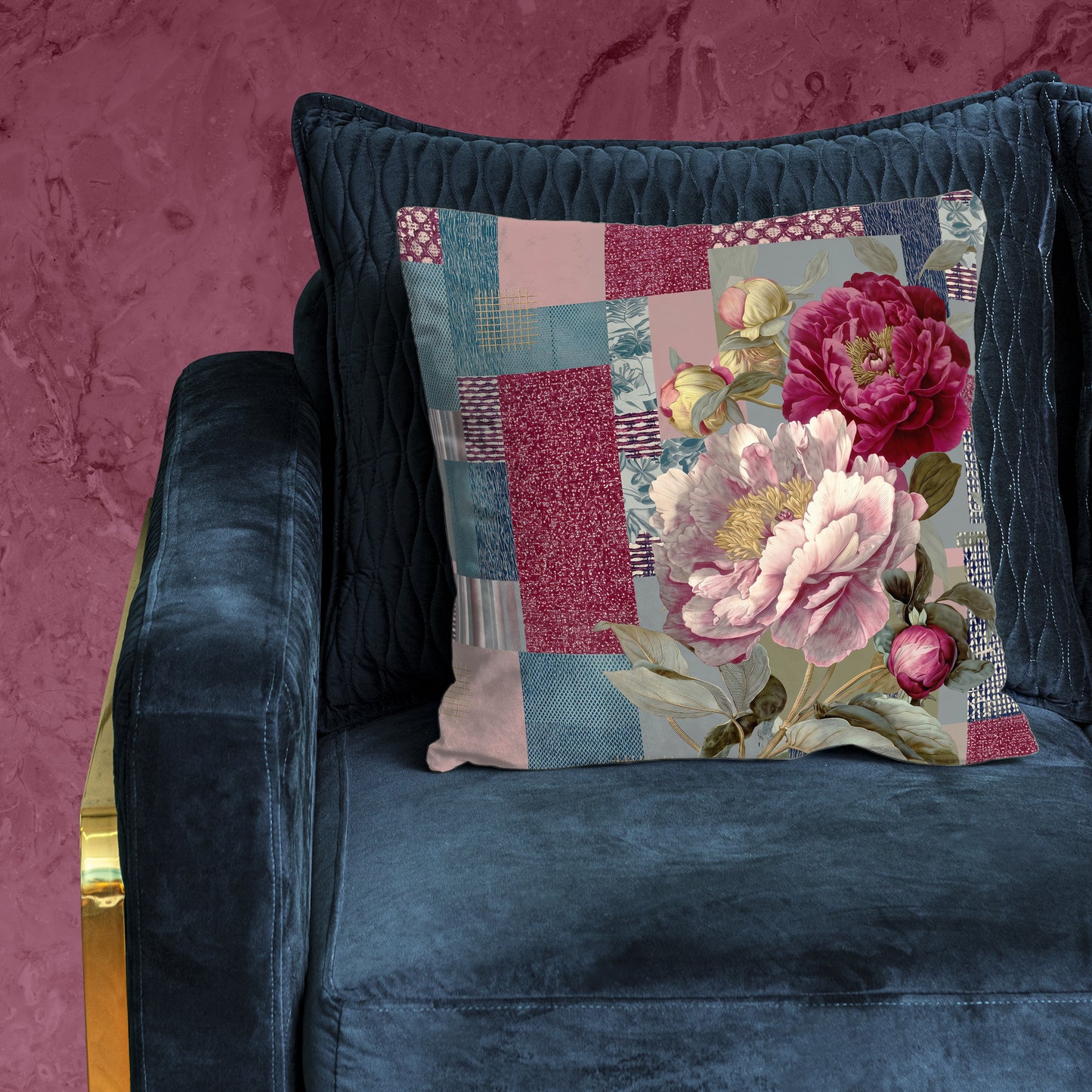 Mosaic Peony Luxury Scatter