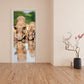 Mother And Child Door Decoupage