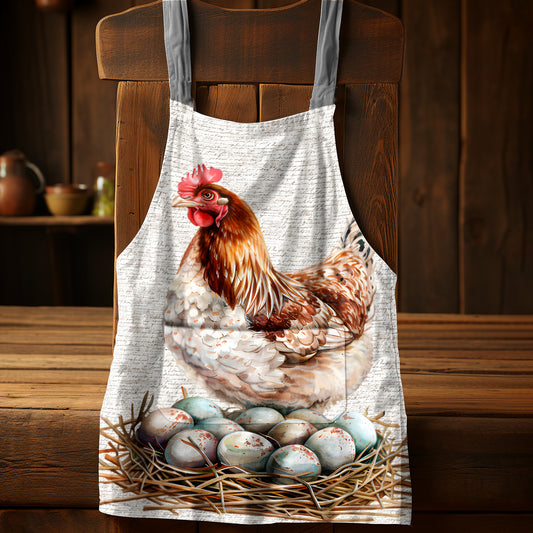 Mother Hen Apron by Markvan Vuuren