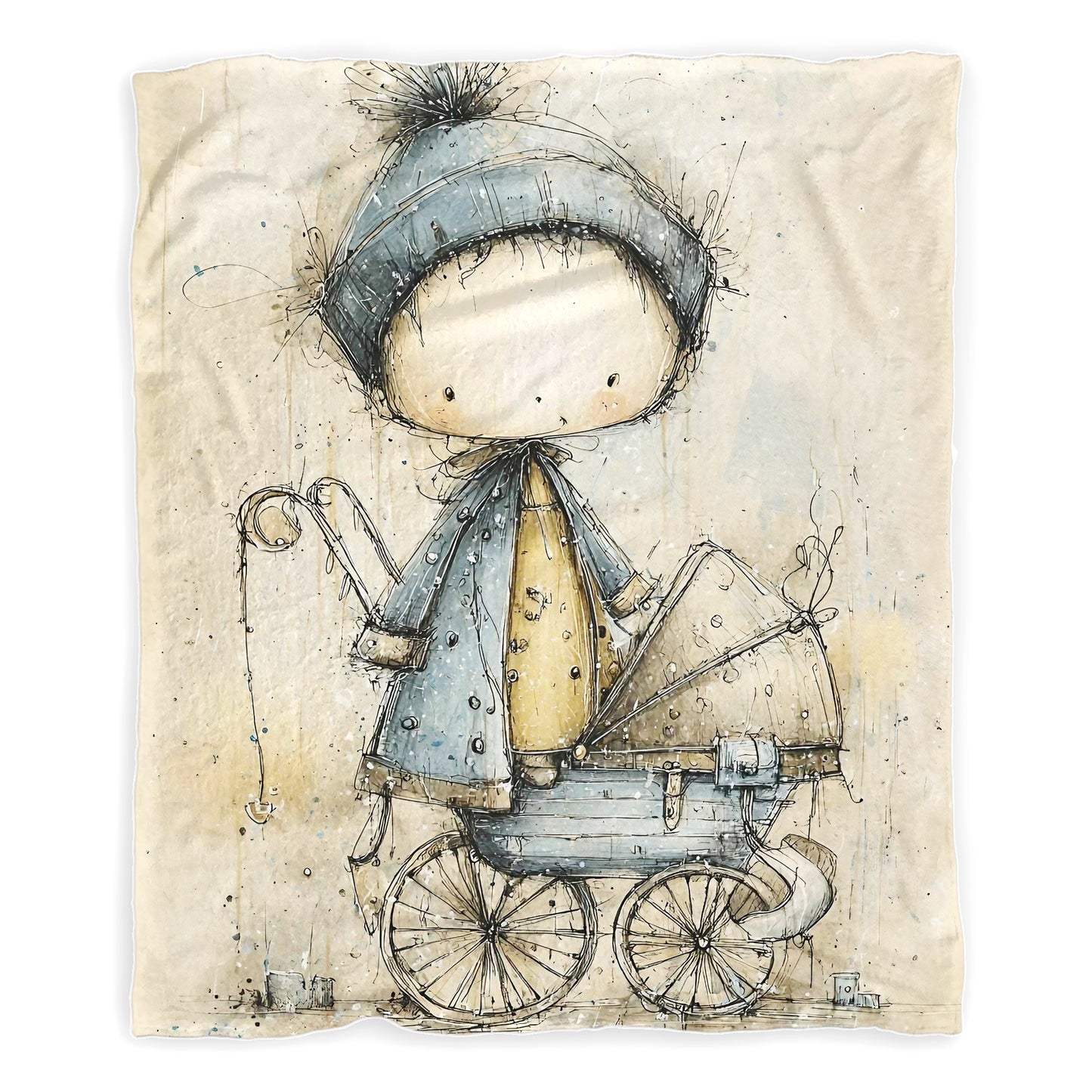 Mother McGenius Toddler Fleece Blanket
