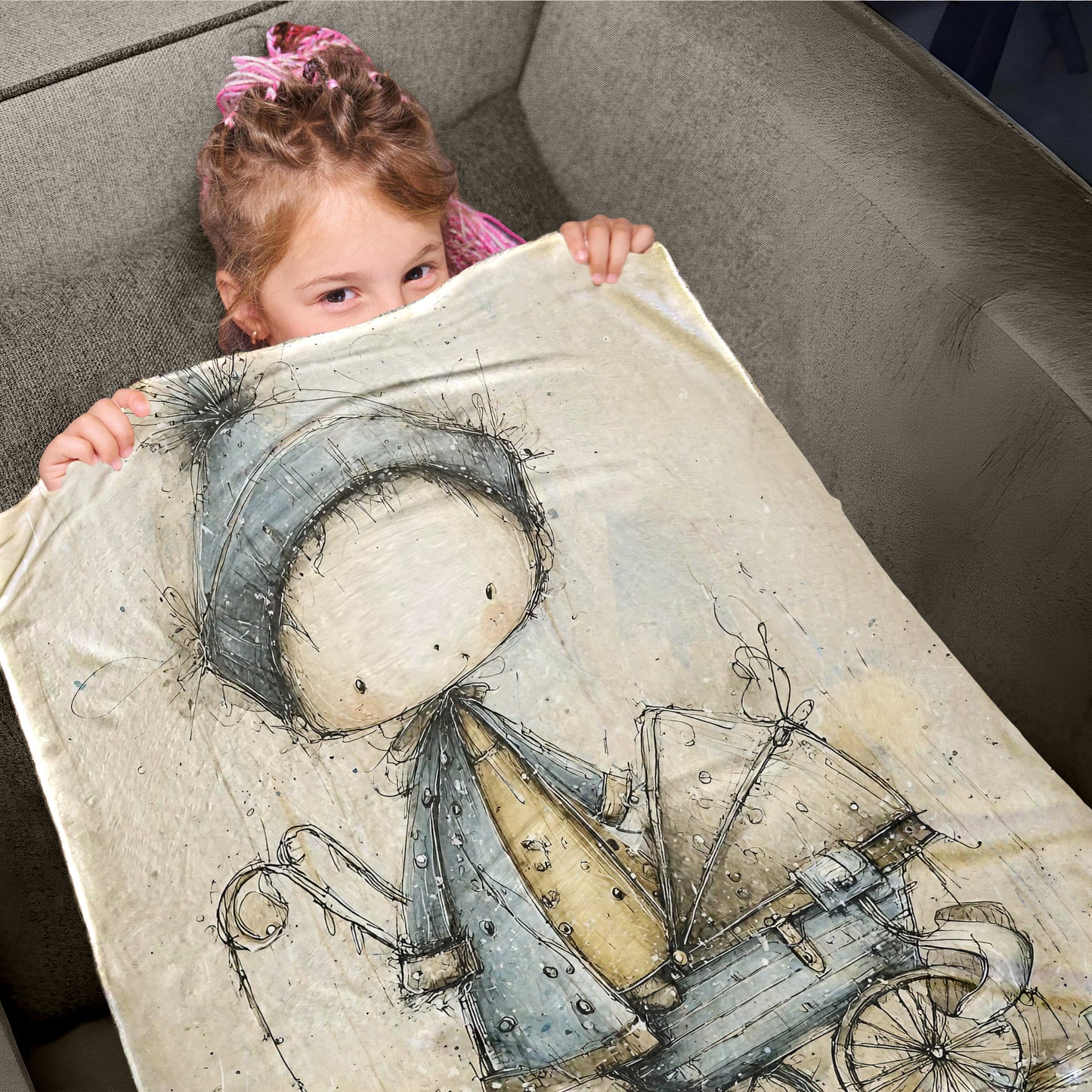 Mother McGenius Toddler Fleece Blanket