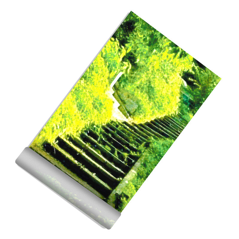 Mountain Stairway Decoupage Door