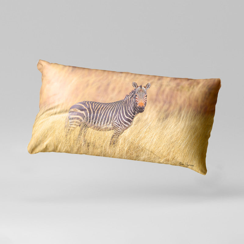 Mountain Zebra Oblong Luxury Scatter by Fanie Heymans