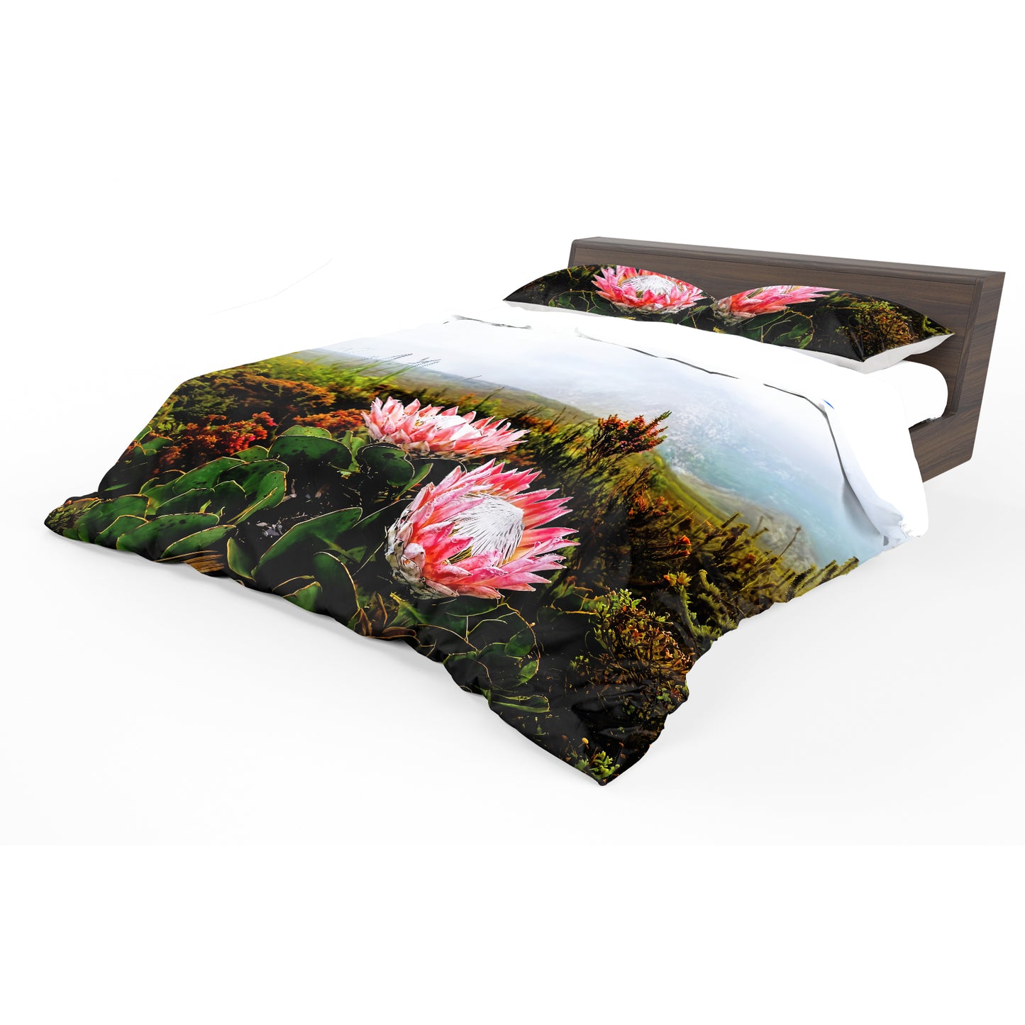 Mountain Proteas Duvet Cover Set
