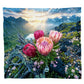 Mountain Proteas Light Weight Fleece Blanket