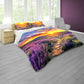 Mountain Sunset Duvet Cover Set