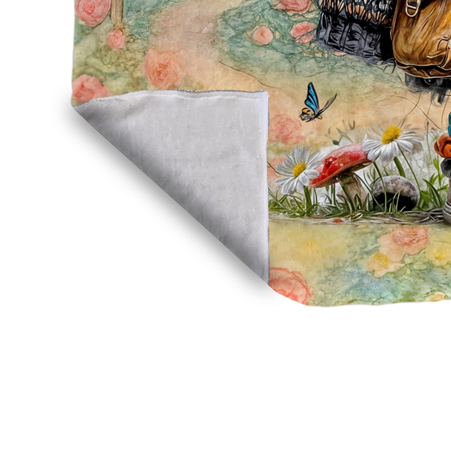 Mr Lambbitt Toddler Fleece Blanket