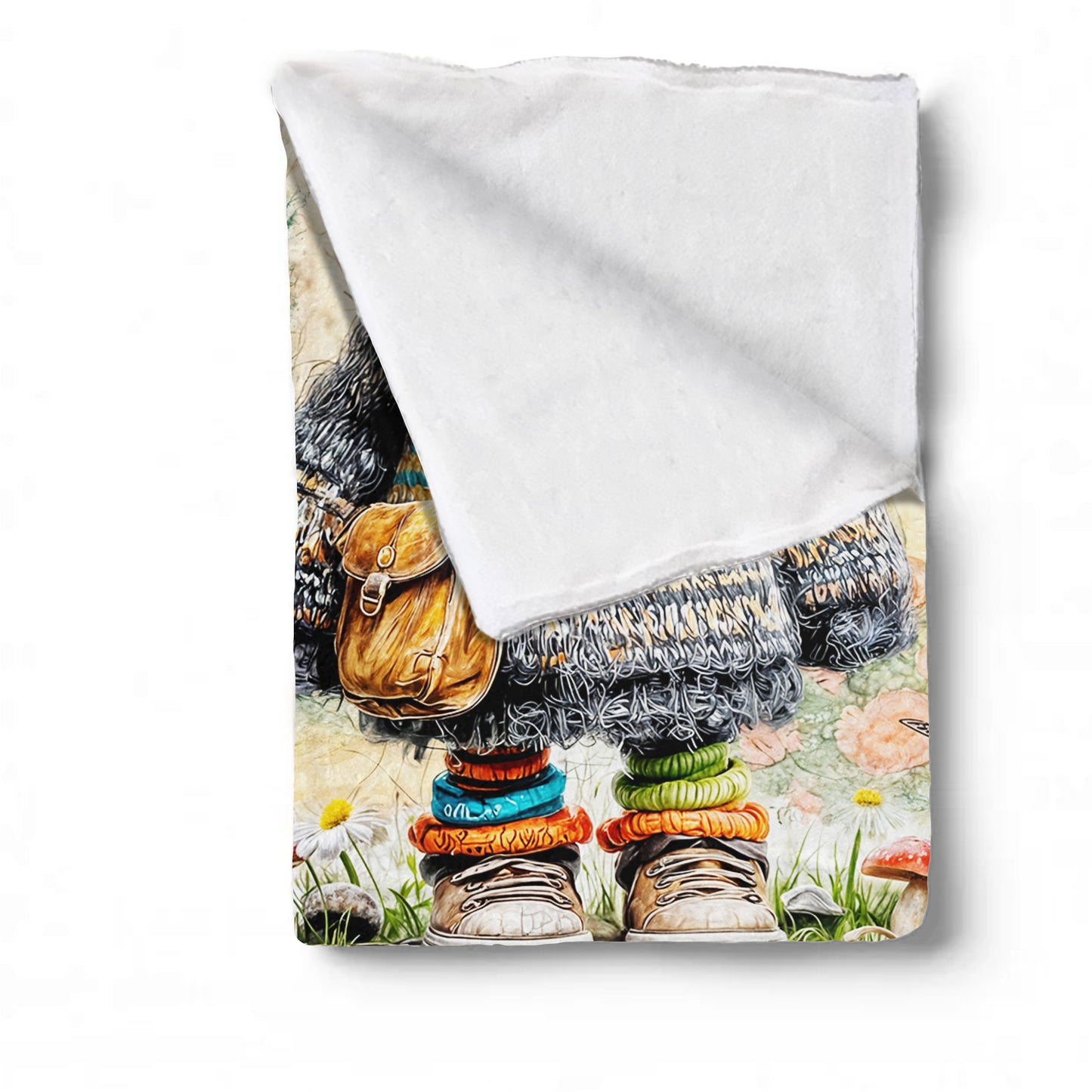 Mr Lambbitt Toddler Fleece Blanket