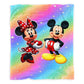 Mr and Mrs Mouse Toddler Fleece Blanket