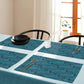 Music on Teal Placemats By Mark Van Vuuren