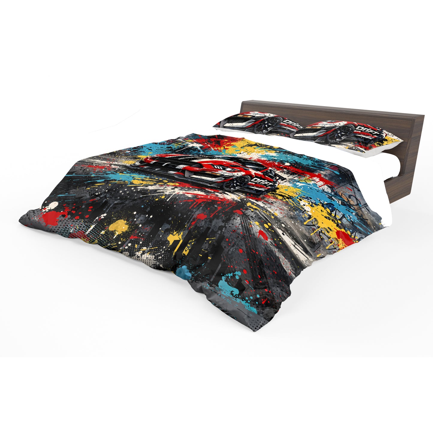 Mustang Colour Explosion Duvet Cover Set