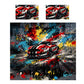 Mustang Colour Explosion Duvet Cover Set