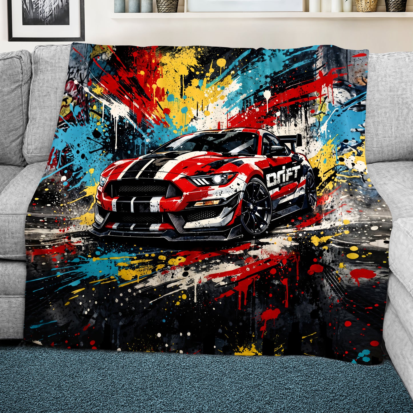 Mustang Colour Explosion Light Weight Fleece
