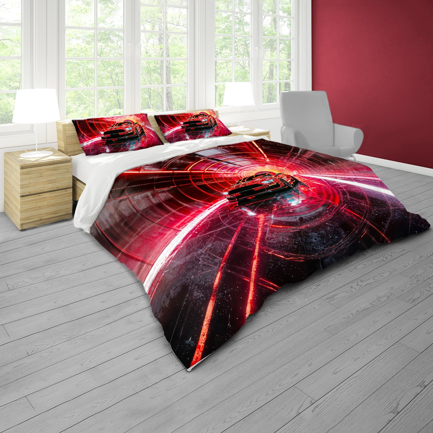 Mustang Motion Duvet Cover Set