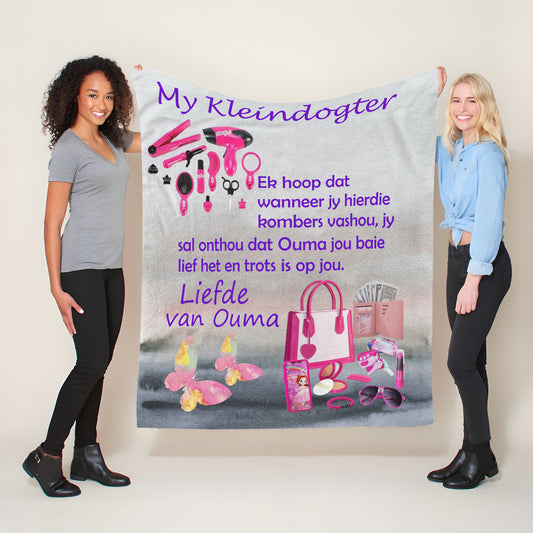 My Kleindogter Light Weight Fleece Blanket