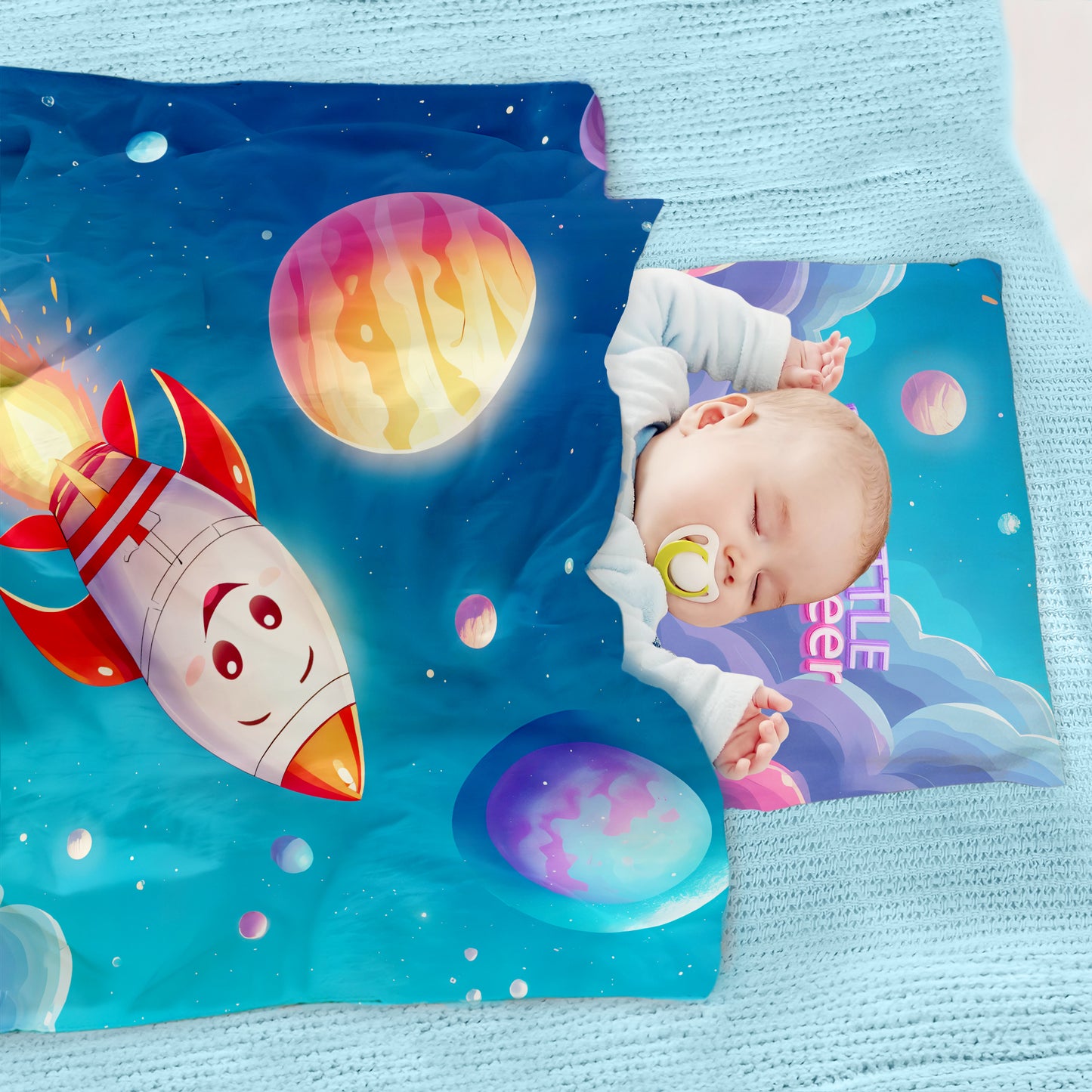 My Little Rocketeer Cot Set