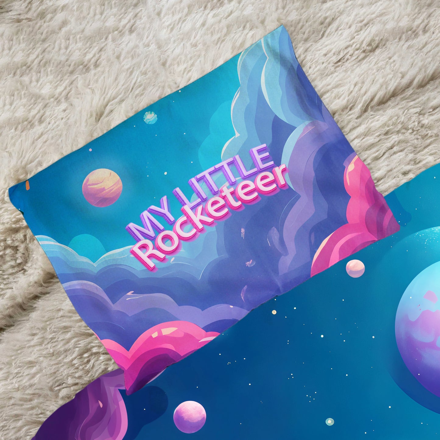 My Little Rocketeer Cot Set