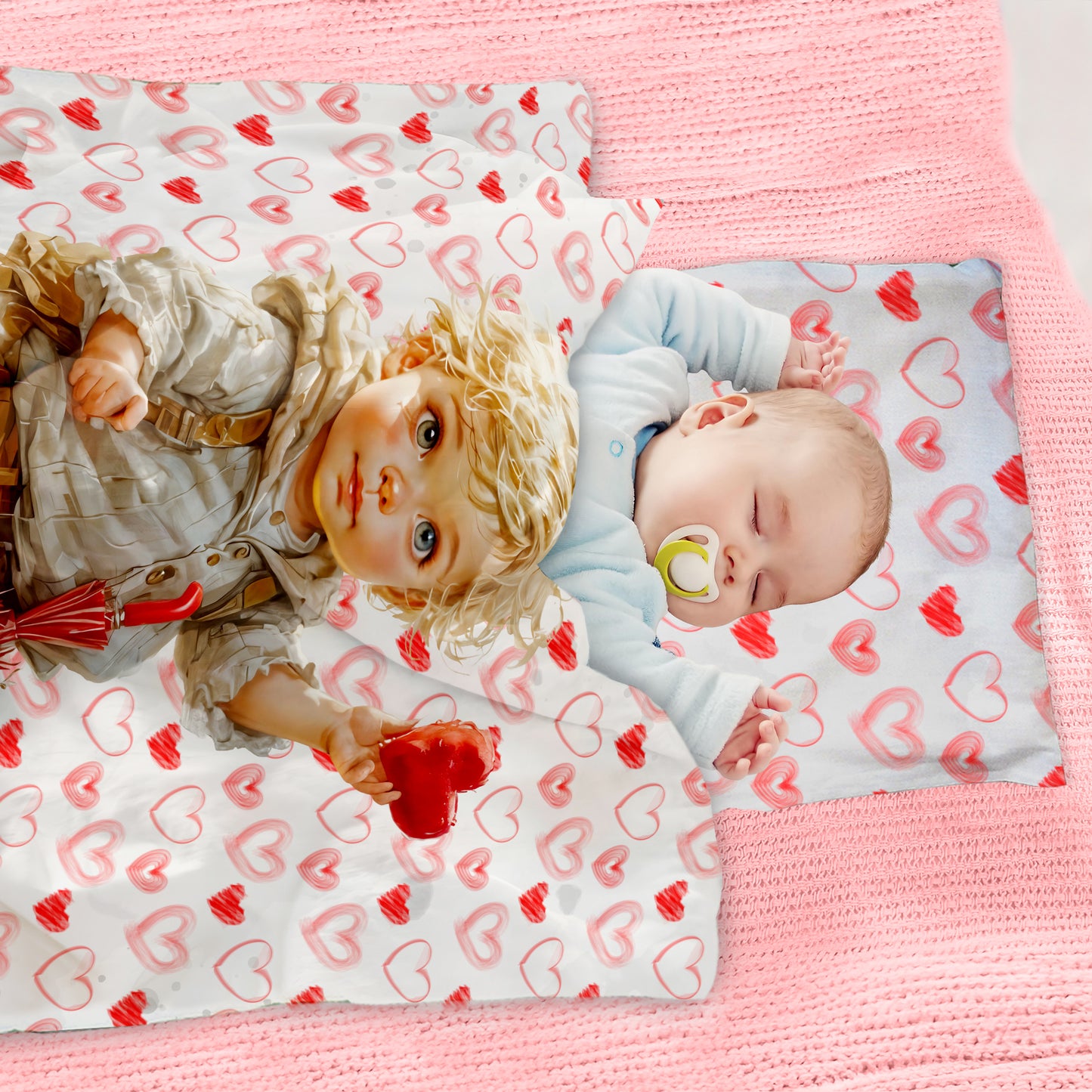 My Little Valentine Cot Set