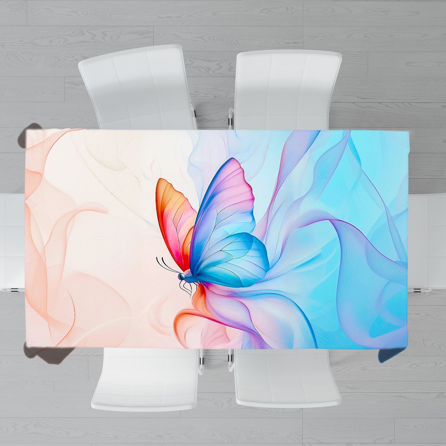 Mystic Butterfly Rectangle Tablecloth