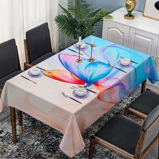 Mystic Butterfly Rectangle Tablecloth