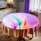 Mystic Feathers Round Tablecloth