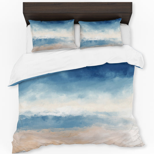 Mystic Horizon Glow Duvet Cover Set by Wikus Schalkwyk