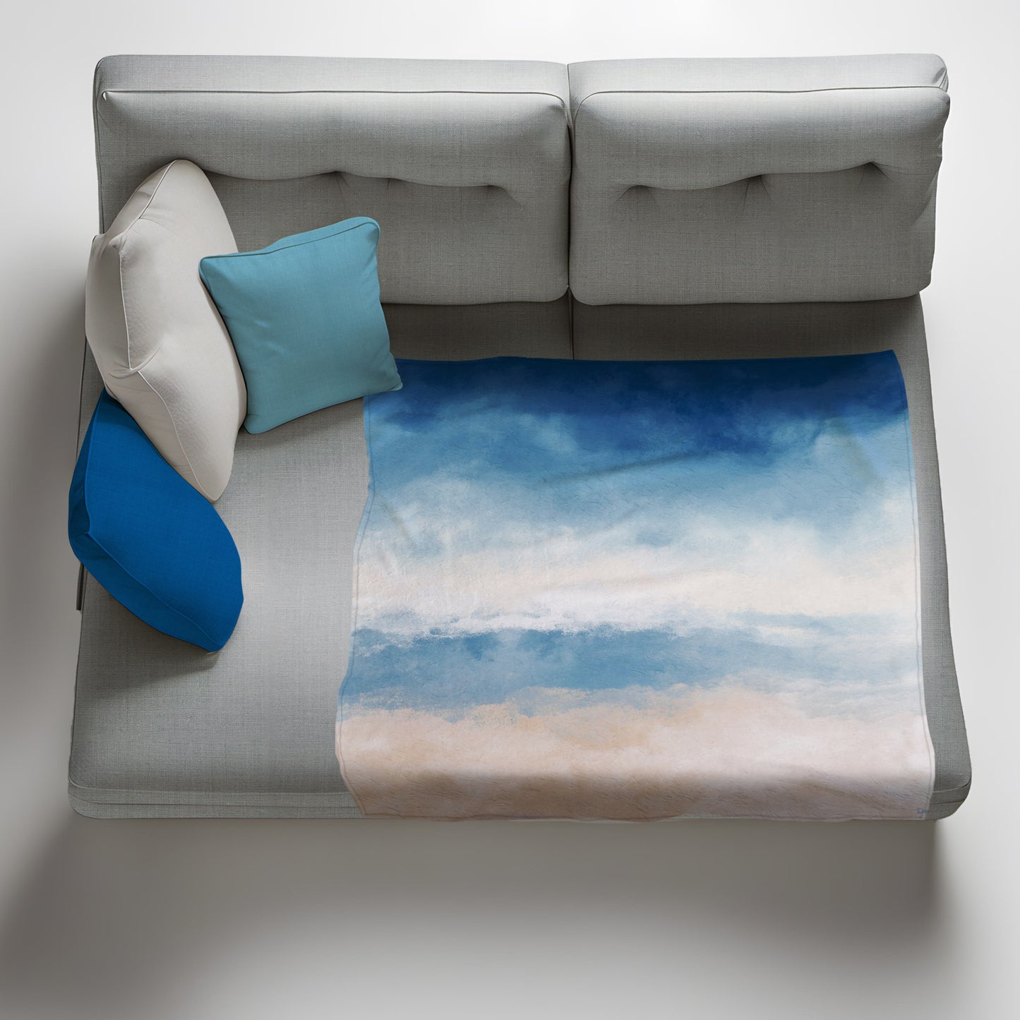 Mystic Horizon Glow Light Weight Fleece Blanket by Wikus Schalkwyk