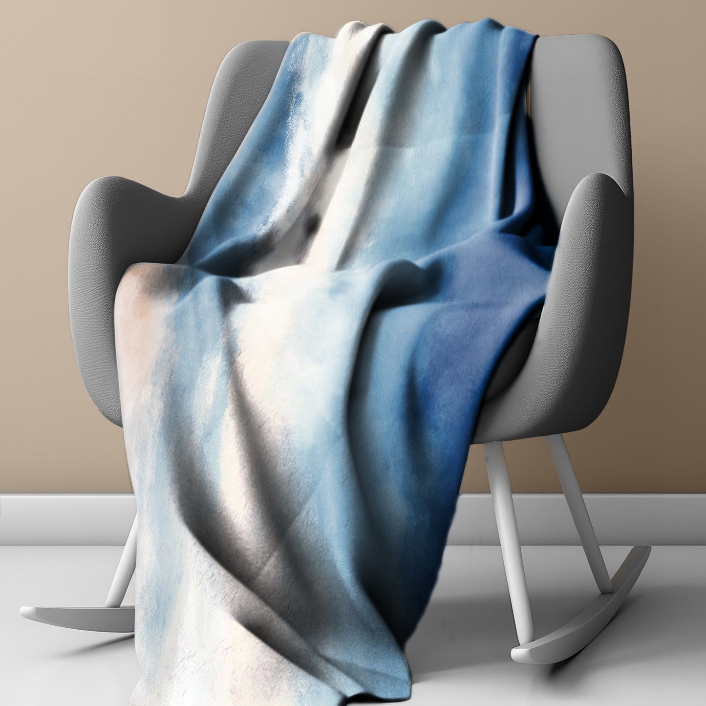 Mystic Horizon Glow Light Weight Fleece Blanket by Wikus Schalkwyk