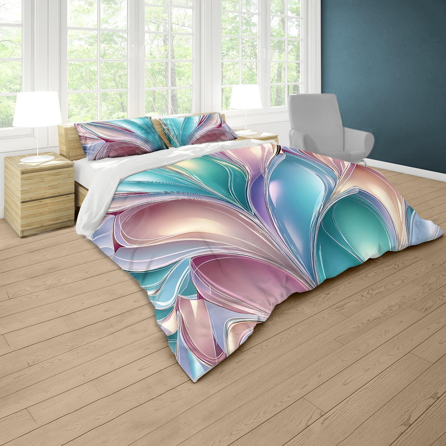 Mystic Melt Duvet Cover Set