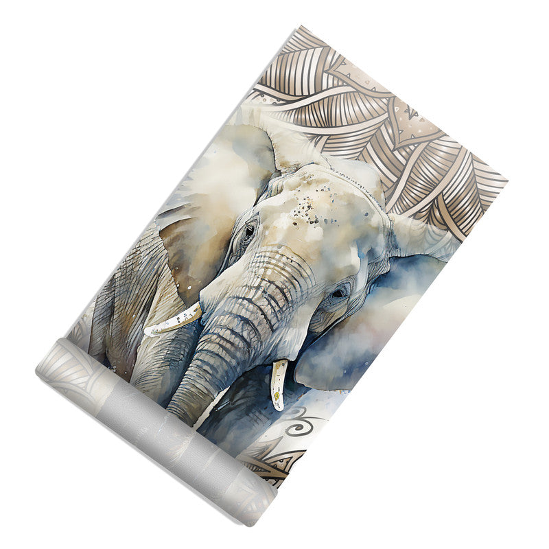 Mystical Elephant Door Decoupage
