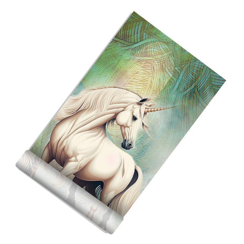Mystical Unicorn Door Decoupage