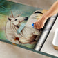 Mystical Unicorn Door Decoupage