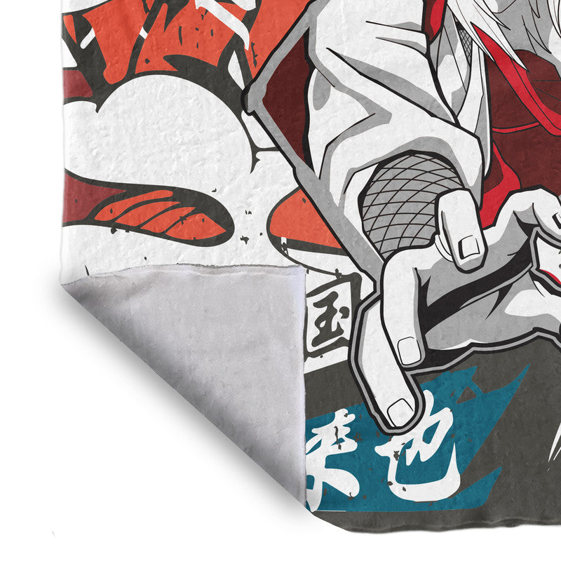 Naruto Jiraiya Light Weight Fleece Blanket