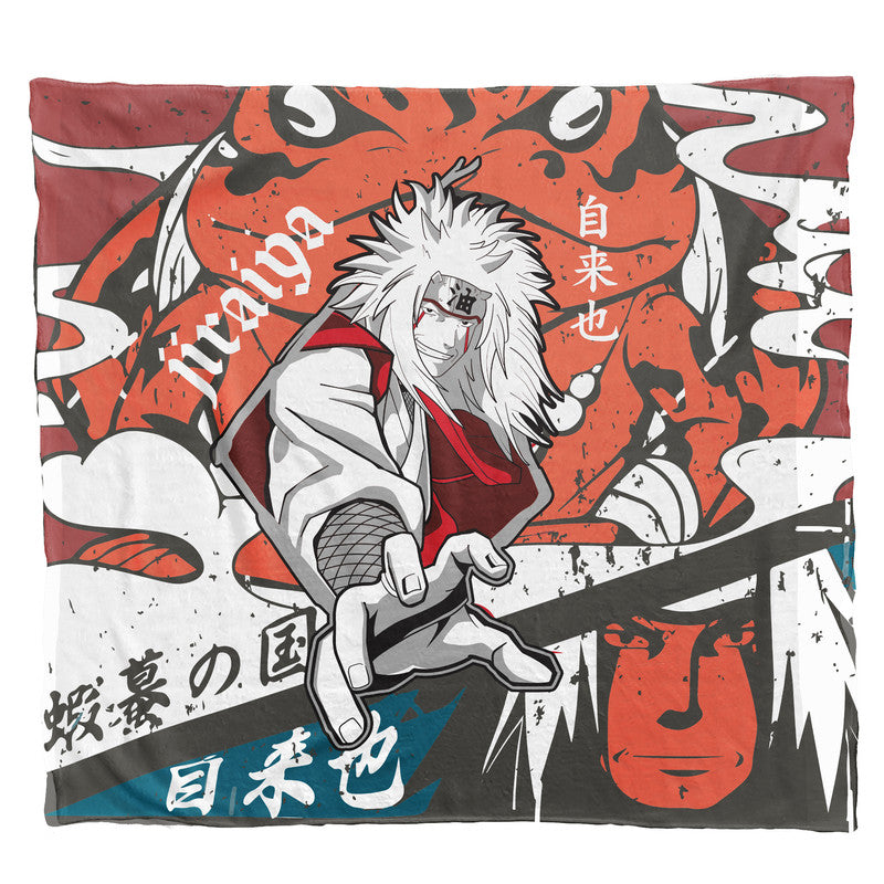 Naruto Jiraiya Light Weight Fleece Blanket
