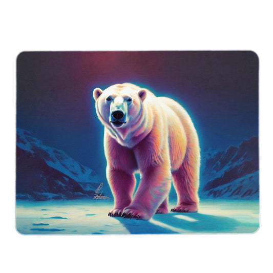 Just Chill Polar Bear Mouse Pad By Nathan Pieterse