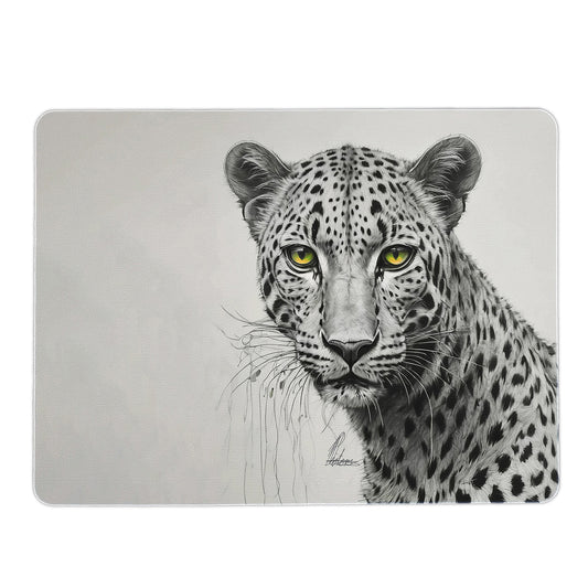 Leopard Eyes Mouse Pad By Nathan Pieterse