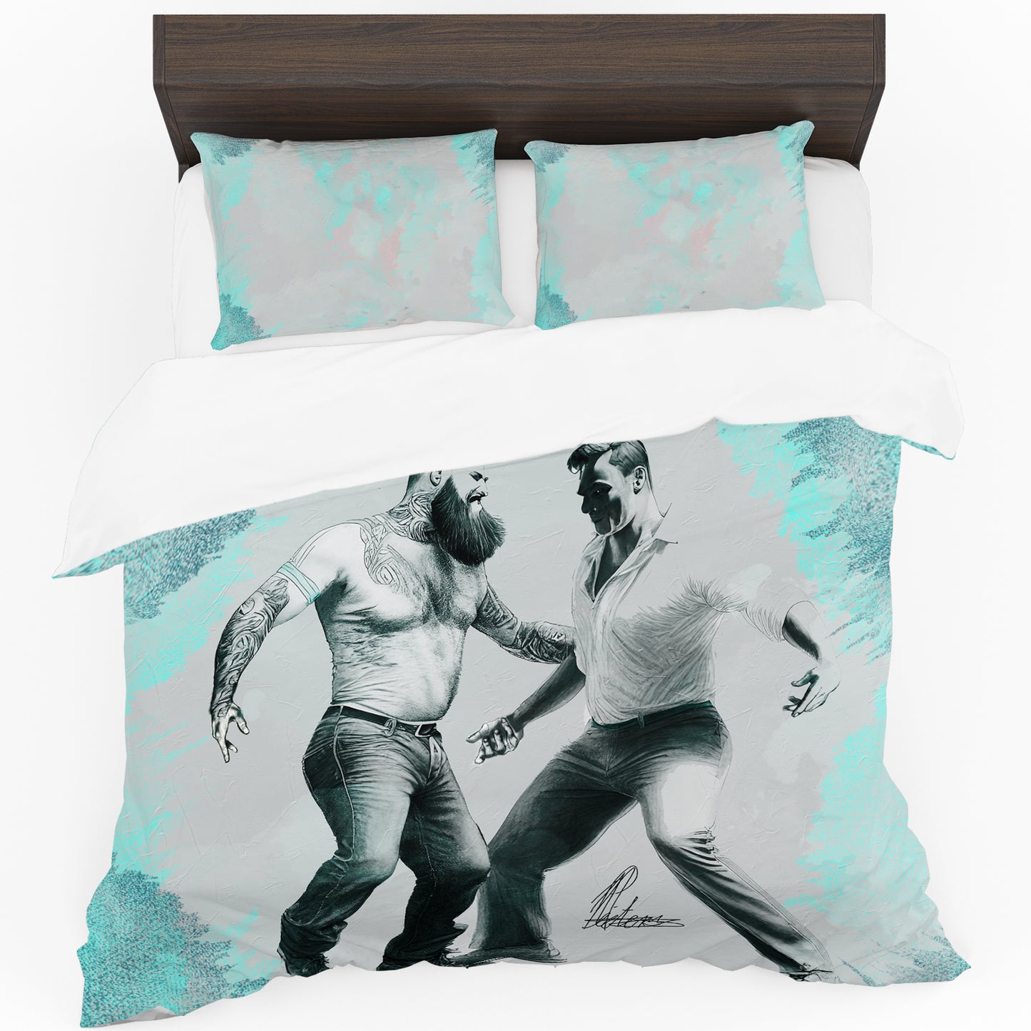 Dance with Me By Nathan Pieterse Duvet Cover Set
