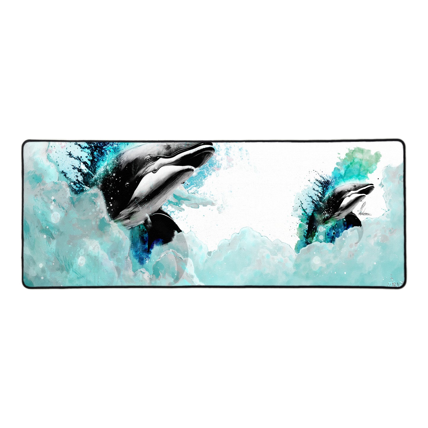 Whale By Nathan Pieterse Large Desk Pad