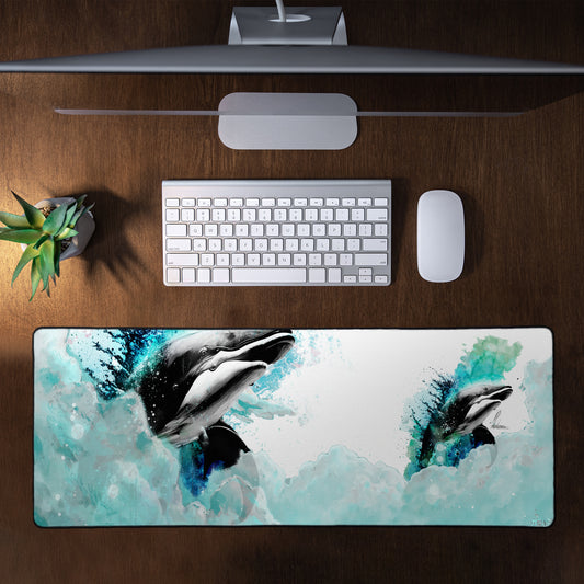 Whale By Nathan Pieterse Large Desk Pad