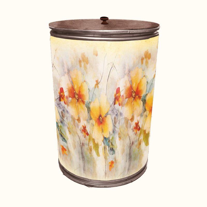 Natural Splendour Drum Decoupage