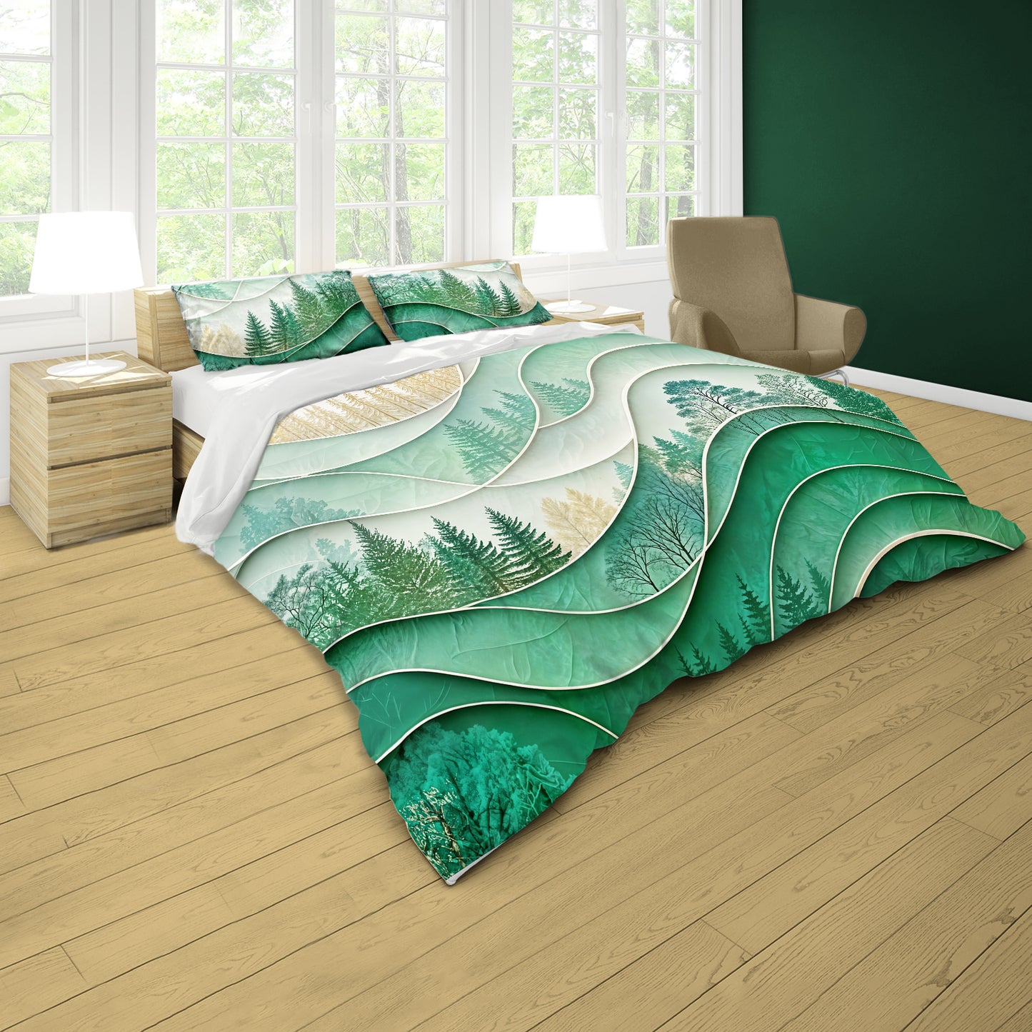 Natures Waves Duvet Cover Set