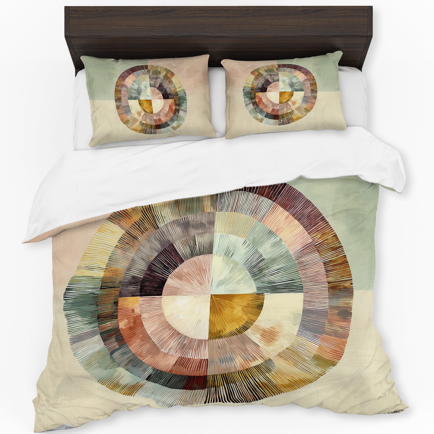 Ndebele Sunburst Duvet Cover Set by Wikus Schalkwyk