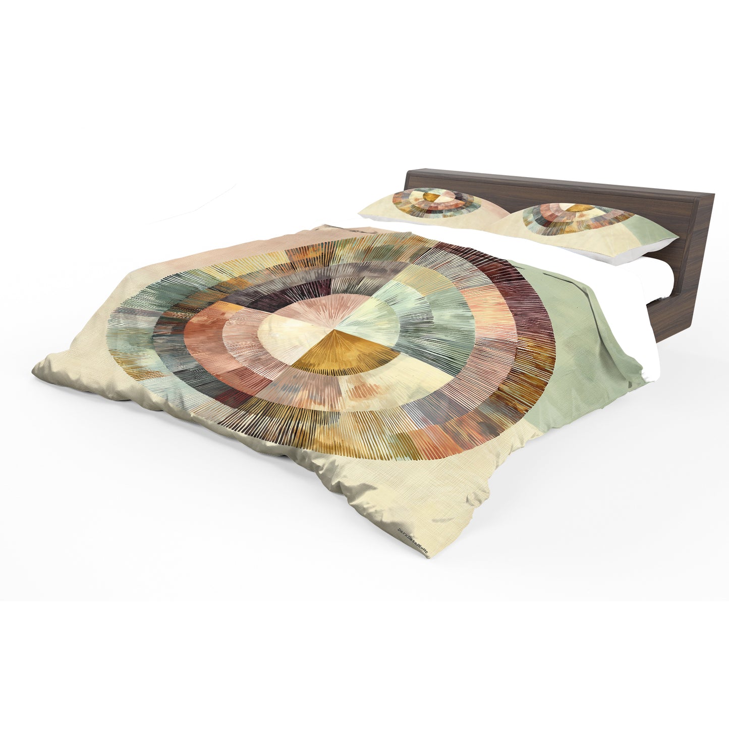 Ndebele Sunburst Duvet Cover Set by Wikus Schalkwyk