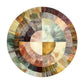 Ndebele Sunburst Round Tablecloth by Wikus Schalkwyk