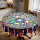 Nebula Spiral Round Tablecloth