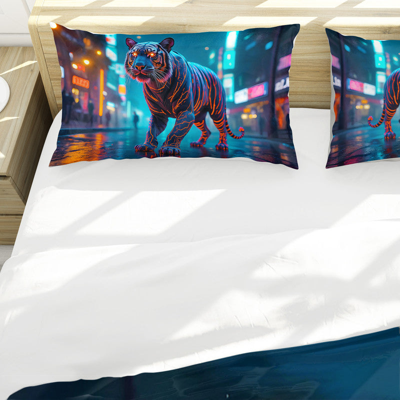 Neon Predator Duvet Cover Set