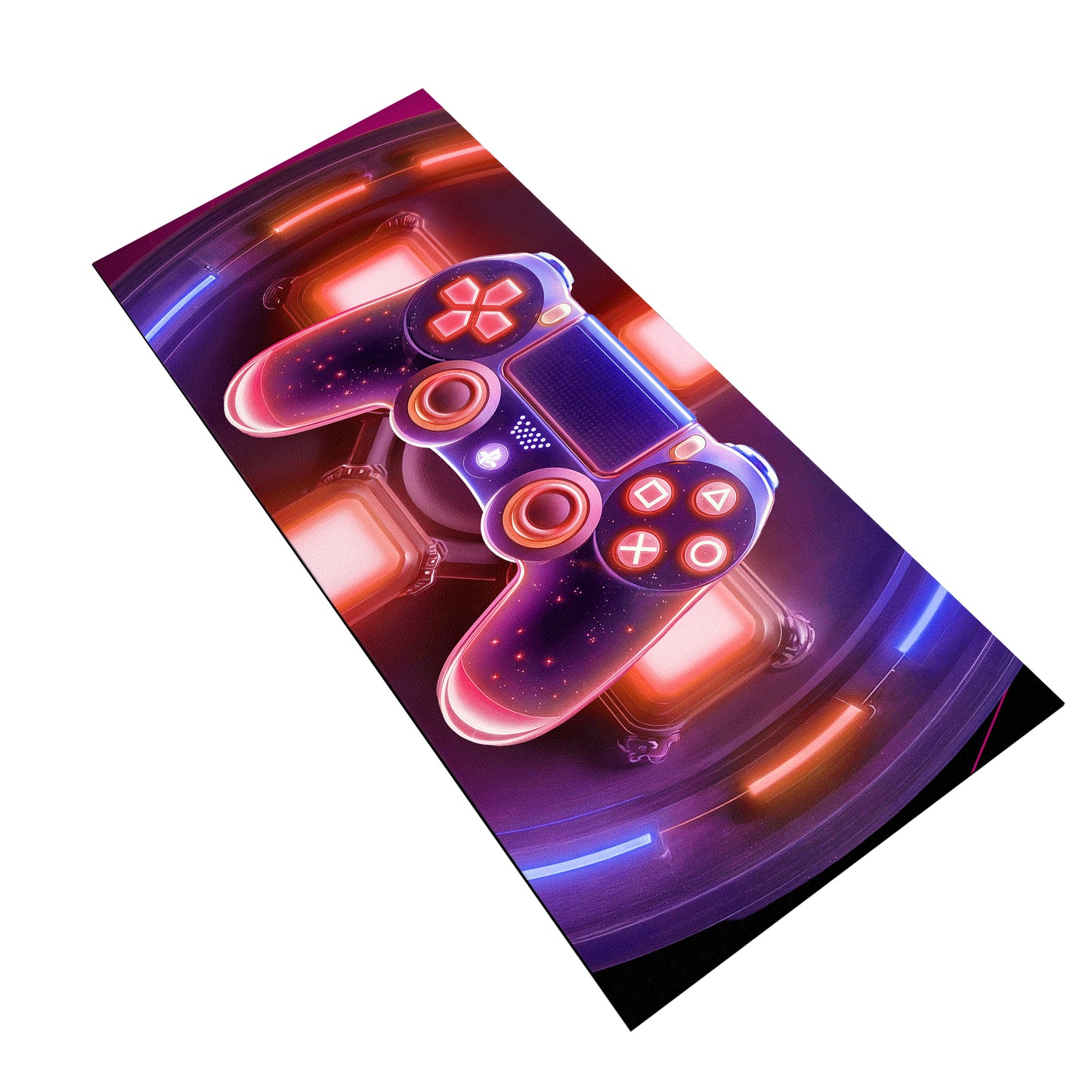 Neon Controller Desk Pad
