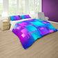Neon Cubism Duvet Cover Set
