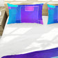 Neon Cubism Duvet Cover Set